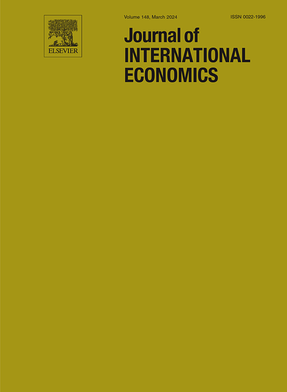 Go to journal home page - Journal of International Economics